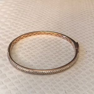 Rhinestone and Gold Alainn bracelet